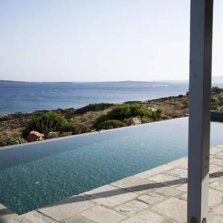빌라 Elite Villa Sea Front 3 Bedroom Private Pool Sea View Makrya Myti Alyki