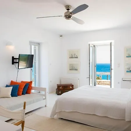 Villa Elite Villa Sea Front 3 Bedroom Private Pool Sea View Makrya Myti Alyki *